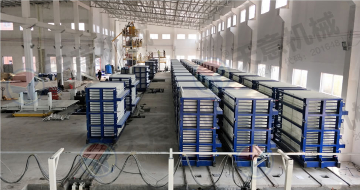 TYFZ-16立式旋轉(zhuǎn)復(fù)合墻板生產(chǎn)線